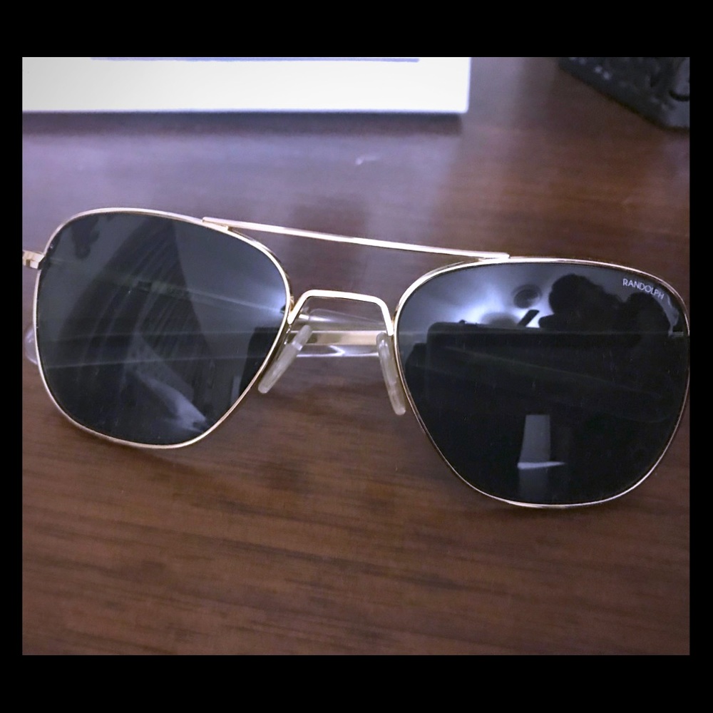 Randolph aviator sunglasses